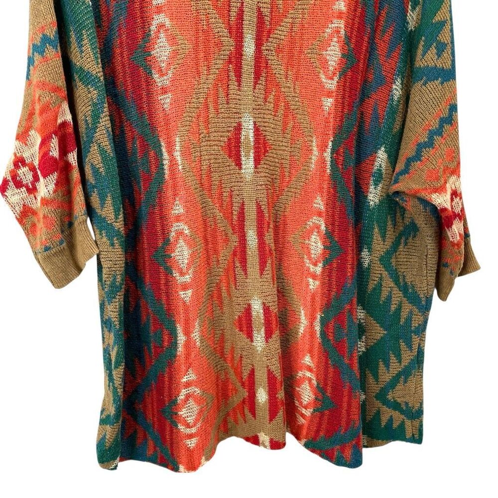 Denim & Supply Ralph Lauren aztec western geometric print sweater top Size S box - Picture 6 of 7